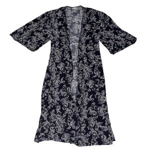 Amuse society floral maxi kimono